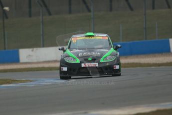 World © Octane Photographic Ltd. General unsilenced testing – Donington Park Thursday 11th April 2013. Britcar Production Cup Championship. Graham Johnson/Mike Robinson – Seat Supacopa – Professional Motorsport World Expo/TCR. Digital ref : 0630lw1d2134