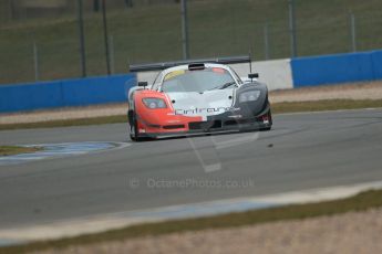 World © Octane Photographic Ltd. General unsilenced testing – Donington Park Thursday 11th April 2013. Britcar MSA British Endurance Championship.  Javier Morcillo/Manuel Cintrano - Mosler MT900R. Digital ref : 0630lw1d2285