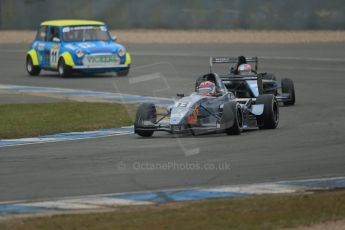 World © Octane Photographic Ltd. General unsilenced testing – Donington Park Thursday 11th April 2013. Protyre Formula Renault Championship. Shahan Sarkissian and Ed Brand - MTECH Lite. Digital ref : 0630lw1d2357