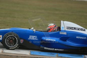 World © Octane Photographic Ltd. General unsilenced testing – Donington Park Thursday 11th April 2013. Protyre Formula Renault Championship. Ivan Taranov - Scorpio Motorsport. Digital ref : 0630lw1d2427