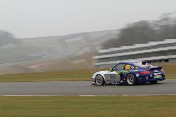 World © Octane Photographic Ltd. General unsilenced testing – Donington Park Thursday 11th April 2013. Pete Smallwood - Porsche 997 Cup. Digital ref : 0630lw7d4689