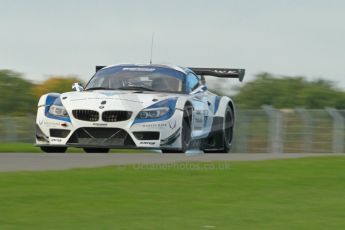 World © Octane Photographic Ltd. Donington Park unsilenced testing, 10th October 2013. Ecurie Ecosse with Barwell Motorsport, British GT Championship. Piers Johnson and Ron Johnson. Digital Ref :