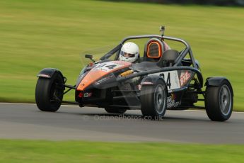 World © Octane Photographic Ltd. Donington Park unsilenced testing, 10th October 2013. MSVR Ariel Atom Cup, Nick Whitehead. Digital Ref :