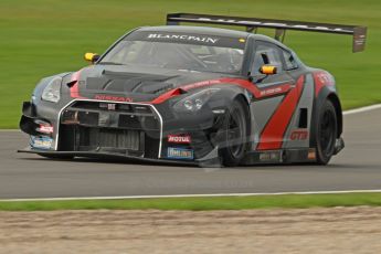 World © Octane Photographic Ltd. Donington Park unsilenced testing, 10th October 2013. JRM Motorsport, Nissan GT-R Nismo GT3, Blancpain Endurance Series. Digital Ref :