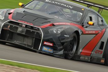 World © Octane Photographic Ltd. Donington Park unsilenced testing, 10th October 2013. JRM Motorsport, Nissan GT-R Nismo GT3, Blancpain Endurance Series. Digital Ref :