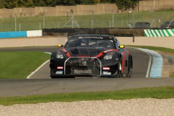 World © Octane Photographic Ltd. Donington Park unsilenced testing, 10th October 2013. JRM Motorsport, Nissan GT-R Nismo GT3, Blancpain Endurance Series. Digital Ref :