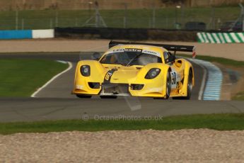 World © Octane Photographic Ltd. Donington Park unsilenced testing, 10th October 2013. Chevron GT3 - Chevron Cars. Digital Ref :