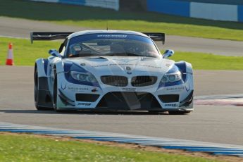World © Octane Photographic Ltd. Donington Park unsilenced testing, 10th October 2013. Ecurie Ecosse with Barwell Motorsport, British GT Championship. Piers Johnson and Ron Johnson. Digital Ref :
