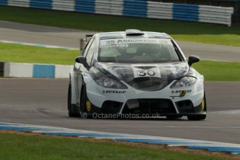 World © Octane Photographic Ltd. Donington Park unsilenced testing, 10th October 2013. Simon Blanckley, Sibsport, Seat, Arrowpak Euro Saloons Championship. Digital Ref :