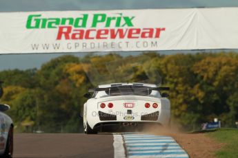 World © Octane Photographic Ltd. Donington Park unsilenced testing, 10th October 2013. Ginetta, Arrowpak Euro Saloons Championship, Nigel Moore. Digital Ref :