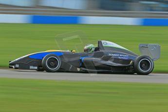 World © Octane Photographic Ltd. Donington Park unsilenced testing, 10th October 2013. Toby Sowery - MGR Motorsport Protyre Formula Renault test. Digital Ref :