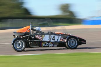 World © Octane Photographic Ltd. Donington Park unsilenced testing, 10th October 2013. MSVR Ariel Atom Cup, Nick Whitehead. Digital Ref :