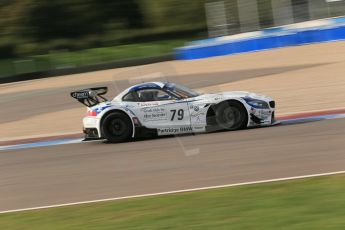 World © Octane Photographic Ltd. Donington Park unsilenced testing, 10th October 2013. BMW Z4 GT3, Ecurie Ecosse, British GT Championship, Oliver Bryant and Marco Attard. Digital Ref :