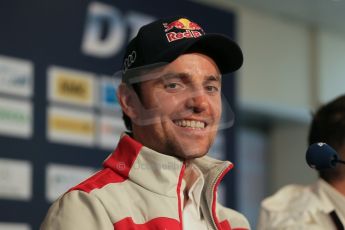 World © Octane Photographic Ltd. German Touring Cars (DTM) Brands Hatch Saturday 18th May 2013. Conference. Abt Sportsline – Audi RS5 DTM – Jamie Green. Digital Ref: 0679cb1d4470