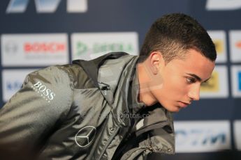 World © Octane Photographic Ltd. German Touring Cars (DTM) Brands Hatch Saturday 18th May 2013. Conference. Mucke Motorsport – DTM AMG Mercedes C-Coupe – Pascal Wehrlein. Digital Ref: