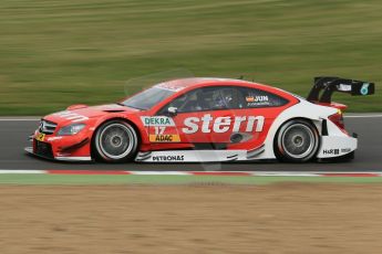 World © Octane Photographic Ltd. German Touring Cars (DTM) Brands Hatch Saturday 18th May 2013. Practice.. Mucke Motorsport – DTM AMG Mercedes C-Coupe – Daniel Juncadella. Digital Ref: 0680cb1d4524