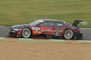 World © Octane Photographic Ltd. German Touring Cars (DTM) Brands Hatch Saturday 18th May 2013. Practice.. Team Rosberg – Audi RS5 DTM – Edoardo Mortara. Digital Ref: 0680cb1d4532