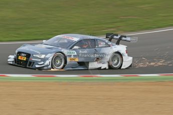 World © Octane Photographic Ltd. German Touring Cars (DTM) Brands Hatch Saturday 18th May 2013. Practice.. Team Rosberg – Audi RS5 DTM – Filipe Albuquerque. Digital Ref: 0680cb1d4535