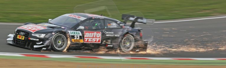 World © Octane Photographic Ltd. German Touring Cars (DTM) Brands Hatch Saturday 18th May 2013. Practice. Audi Sport Team Abt – Audi RS5 DTM – Timo Scheider. Digital Ref: 0680cb1d4630