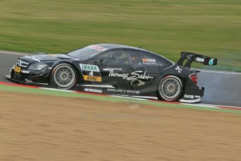 World © Octane Photographic Ltd. German Touring Cars (DTM) Brands Hatch Saturday 18th May 2013. Practice. HWA Team – DTM AMG Mercedes C-Coupe – Roberto Merhi. Digital Ref: 0680cb1d4640