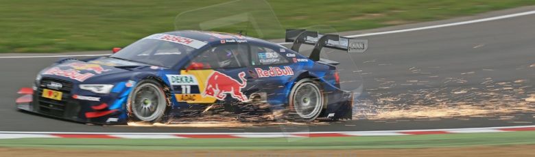 World © Octane Photographic Ltd. German Touring Cars (DTM) Brands Hatch Saturday 18th May 2013. Practice. Abt Sportsline – Audi RS5 DTM – Mattias Ekstrom. Digital Ref: 0680cb1d4687