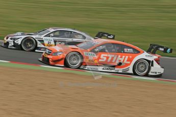World © Octane Photographic Ltd. German Touring Cars (DTM) Brands Hatch Saturday 18th May 2013. Practice. HWA Team – DTM AMG Mercedes C-Coupe – Robert Wickens. Digital Ref: 0680cb1d4762