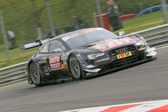 World © Octane Photographic Ltd. German Touring Cars (DTM) Brands Hatch Saturday 18th May 2013. Practice. Audi Sport Team Abt – Audi RS5 DTM – Timo Scheider. Digital Ref: 0680cb1d4892