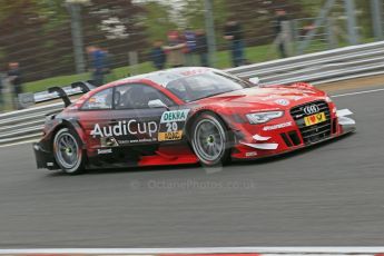 World © Octane Photographic Ltd. German Touring Cars (DTM) Brands Hatch Saturday 18th May 2013. Practice.. Phoenix Racing – Audi RS5 DTM – Miguel Molina. Digital Ref: 0680cb1d4965