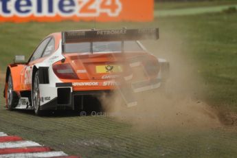 World © Octane Photographic Ltd. German Touring Cars (DTM) Brands Hatch Saturday 18th May 2013. Practice.. HWA Team – DTM AMG Mercedes C-Coupe – Robert Wickens. Digital Ref: 0680cb7d0306