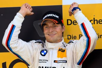 World © Octane Photographic Ltd. German Touring Cars (DTM) Brands Hatch Sunday 19th May 2013. Podium. BMW Team Schnitzer – BMW M3 DTM – Bruno Spengler. Digital Ref: 0689ce1d3086