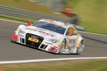 World © Octane Photographic Ltd. German Touring Cars (DTM) Brands Hatch Sunday 19th May 2013. Shakedown lap. Audi Sport Team Abt – Audi RS5 DTM – Adrien Tambay. Digital Ref: