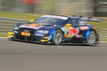 World © Octane Photographic Ltd. German Touring Cars (DTM) Brands Hatch Sunday 19th May 2013. Shakedown lap. Abt Sportsline – Audi RS5 DTM – Jamie Green. Digital Ref: