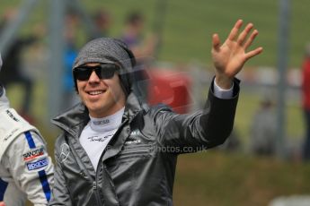 World © Octane Photographic Ltd. German Touring Cars (DTM) Brands Hatch Sunday 19th May 2013. Drivers' Parade. HWA Team – DTM AMG Mercedes C-Coupe – Robert Wickens. Digital Ref: