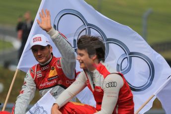 World © Octane Photographic Ltd. German Touring Cars (DTM) Brands Hatch Sunday 19th May 2013. Drivers' Parade. Digital Ref: