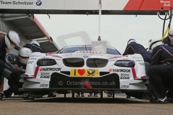 World © Octane Photographic Ltd. German Touring Cars (DTM) Brands Hatch Sunday 19th May 2013. Pit stop practice. BMW Team RMG – BMW M3 DTM – Andy Priaulx. Digital Ref: 0685cb1d5790