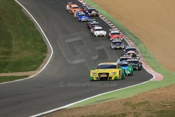 World © Octane Photographic Ltd. German Touring Cars (DTM) Brands Hatch Sunday 19th May 2013. Race. Phoenix Racing – Audi RS5 DTM – Mike Rockenfeller. Digital Ref: