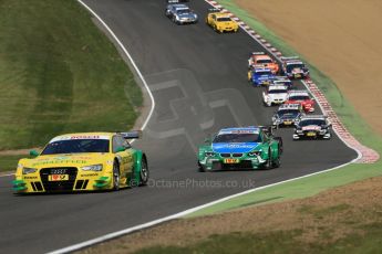 World © Octane Photographic Ltd. German Touring Cars (DTM) Brands Hatch Sunday 19th May 2013. Race. Phoenix Racing – Audi RS5 DTM – Mike Rockenfeller. Digital Ref: 0688cb1d6238