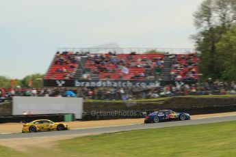 World © Octane Photographic Ltd. German Touring Cars (DTM) Brands Hatch Sunday 19th May 2013. Race. Abt Sportsline – Audi RS5 DTM – Jamie Green followed by BMW Team MTEK – BMW M3 DTM – Timo Glock. Digital Ref: 0688cb1d6341