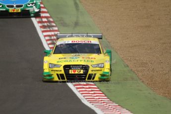 World © Octane Photographic Ltd. German Touring Cars (DTM) Brands Hatch Sunday 19th May 2013. Race.Phoenix Racing – Audi RS5 DTM – Mike Rockenfeller. Digital Ref: 0688cb7d0481