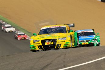 World © Octane Photographic Ltd. German Touring Cars (DTM) Brands Hatch Sunday 19th May 2013. Race.Phoenix Racing – Audi RS5 DTM – Mike Rockenfeller. Digital Ref: 0688ce1d2727