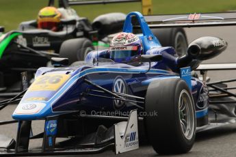 World © Octane Photographic Ltd. FIA European F3 Championship. Friday 17th May 2013. Carlin – Dallara F312 Volkswagen – Nicholas Latifi and URD Rennsport – Dallara F312 Mercedes – Lucas Wolf. Digital Ref :