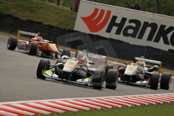 World © Octane Photographic Ltd. FIA European F3 Championship. Friday 17th May 2013. ThreeBond with T-Sport – Dallara F312 ThreeBond Nissan – Richard Goddard, Ma-Con – Dallara F312 Volkswagen – Sven Muller and Mucke Motorsport – Dallara F312 Mercedes – Michael Lewis. Digital Ref :