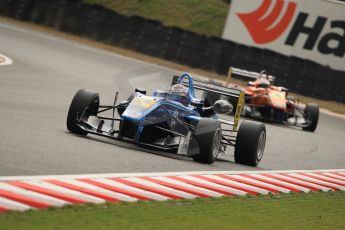World © Octane Photographic Ltd. FIA European F3 Championship. Friday 17th May 2013. Carlin – Dallara F312 Volkswagen – Nicholas Latifi and Mucke Motorsport – Dallara F312 Mercedes – Felix Rosenqvist. Digital Ref :