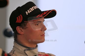 World © Octane Photographic Ltd. FIA European F3 Championship. Friday 17th May 2013 post race conference. Prema Powerteam – Dallara F312 Mercedes – Lucas Auer. Digital Ref : 0682cb1d5106
