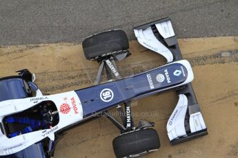 World © Octane Photographic Ltd. Formula 1 Winter testing, Barcelona – Circuit de Catalunya, 19th February 2013. Williams FW35 launch. Digital Ref: 0576cb7d8087