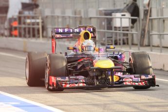 World © Octane Photographic Ltd. Formula 1 Winter testing, Barcelona – Circuit de Catalunya, 19th February 2013. Infiniti Red Bull Racing RB9. Sebastian Vettel. Digital Ref: 0576cb7d8125