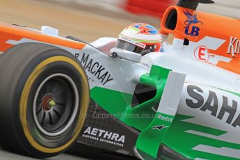 World © Octane Photographic Ltd. Formula 1 Winter testing, Barcelona – Circuit de Catalunya, 19th February 2013. Sahara Force India VJM06 – Paul di Resta. Digital Ref: 0576cb7d8194