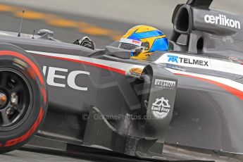 World © Octane Photographic Ltd. Formula 1 Winter testing, Barcelona – Circuit de Catalunya, 19th February 2013. Sauber C32, Esteban Gutierrez Digital Ref: 0576cb7d8382