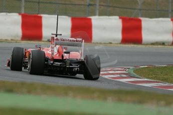 World © Octane Photographic Ltd. Formula 1 Winter testing, Barcelona – Circuit de Catalunya, 19th February 2013. Ferrari F138 – Fernando Alonso. Digital Ref: 0576lw1d1344