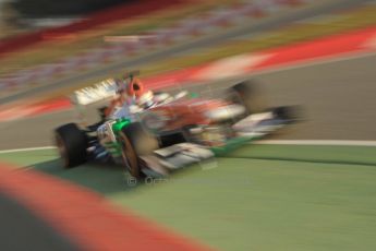 World © Octane Photographic Ltd. Formula 1 Winter testing, Barcelona – Circuit de Catalunya, 20th February 2013. Sahara Force India VJM06 – Paul di Resta. Digital Ref: